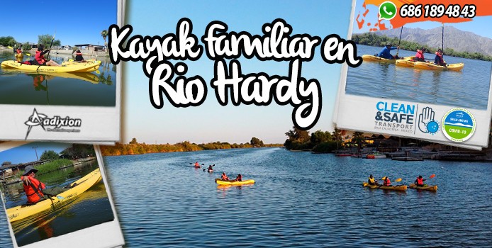 Tour de kayak en Río Hardy